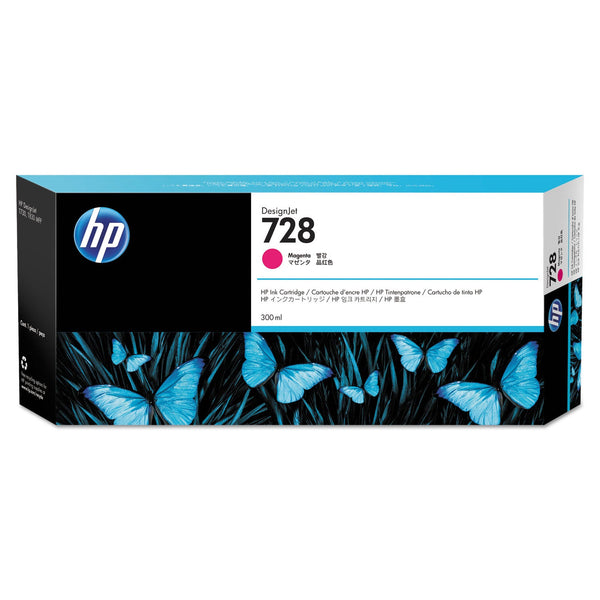 HP HP 728, (F9K16A) Magenta Original Ink Cartridge (HEWF9K16A)