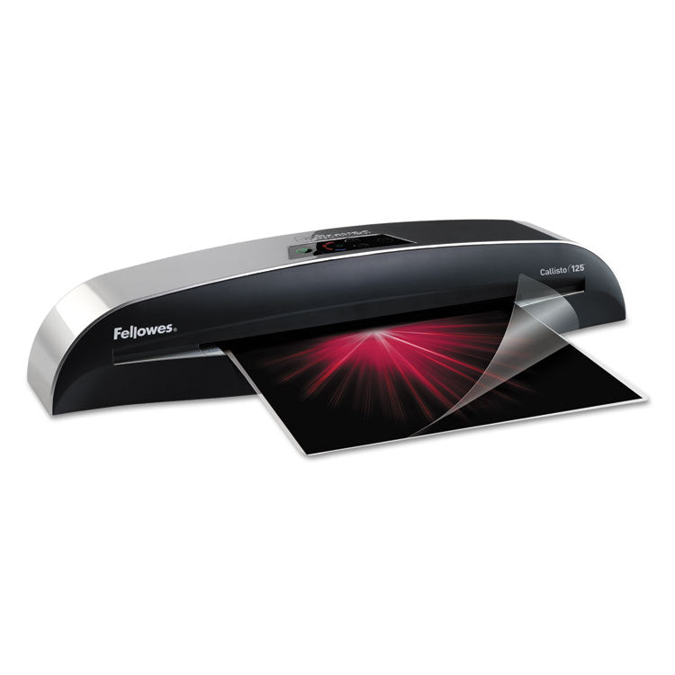 Fellowes® Callisto 125 Laminators, 12" Max Document Width, 5 mil Max Document Thickness (FEL5729101)