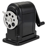 X-ACTO® Ranger 55 Classroom Manual Pencil Sharpener, Manually-Powered, 3.25 x 6 x 5.5, Black (EPI1001)