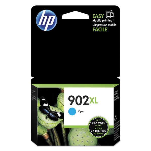 HP HP 902XL, (T6M02AN) High-Yield Cyan Original Ink Cartridge (HEWT6M02AN)