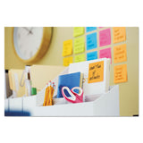 Post-it® Notes Super Sticky Pads in Energy Boost Collection Colors, 3" x 3", 90 Sheets/Pad, 5 Pads/Pack (MMM6545SSUC) Pack of 5