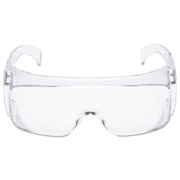 3M™ Tour Guard V Safety Glasses, One Size Fits Most, Clear Frame/Lens, 20/Box (MMMTGV0120)