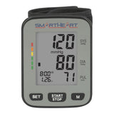 Smartheart Home Automatic Digital Blood Pressure Monitor Adult Cuff Nylon Cuff 13.5 to 21.5 cm Talking Model (1226067_EA) 1/EA