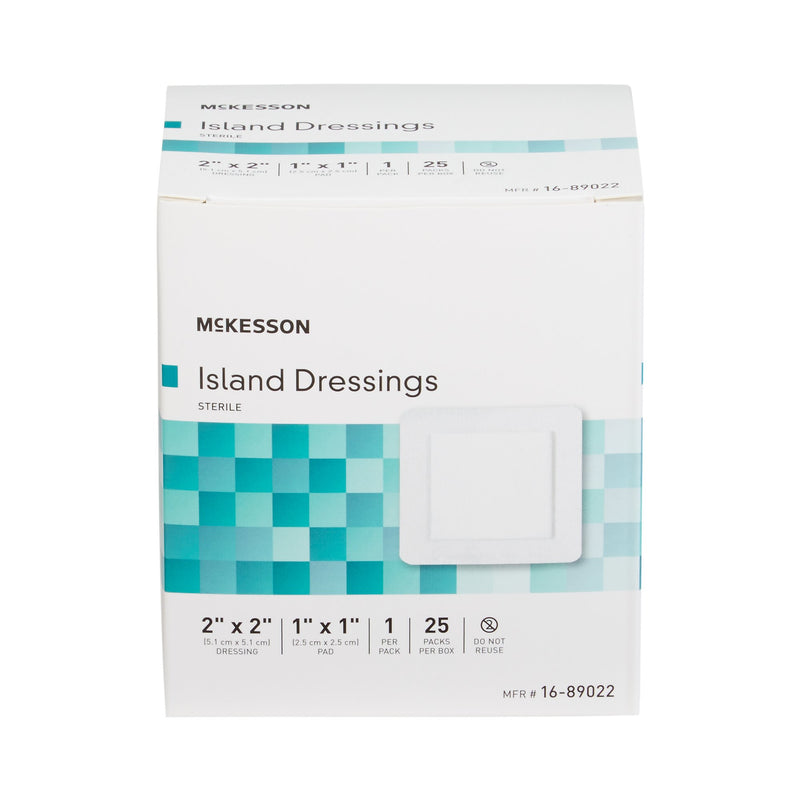 McKesson Island Dressing 2 X 2 Inch Square Sterile (491825_EA) 1/EA