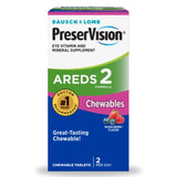 PreserVision® Areds 2 Vitamin Supplement Chewable Tablet 60 per Bottle Mixed Berry Flavor (1158294_BT) 1/BT
