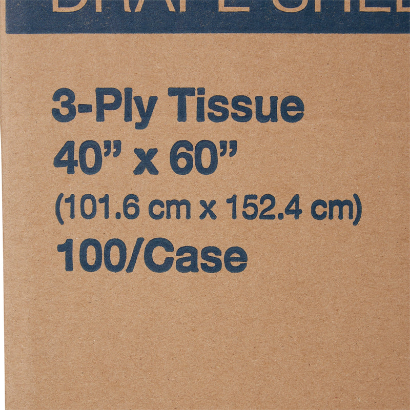 McKesson General Purpose Drape Physical Exam Drape 40 W X 60 L Inch NonSterile (40427_CS) 100/CS