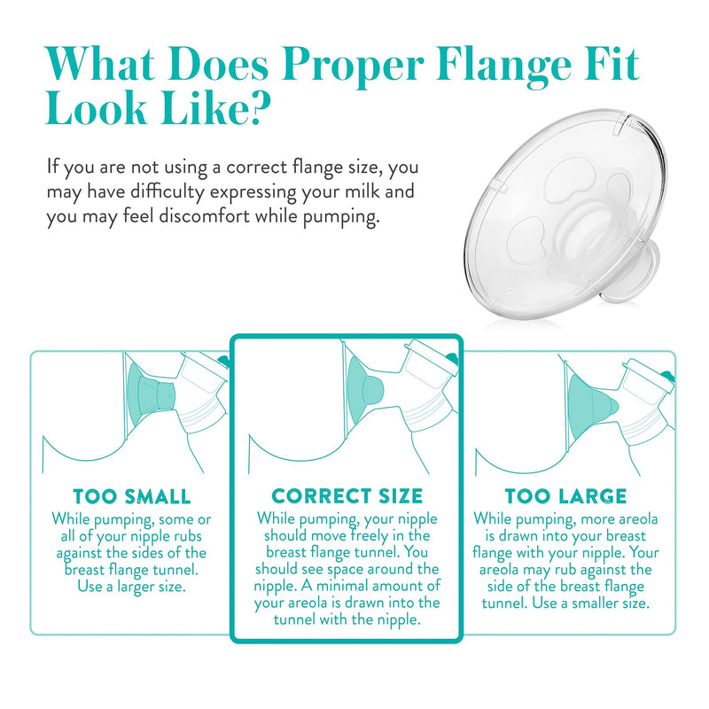 Evenflo AdvancedFit™ Breast Flange For All Evenflo Advanced Breast Pumps (1146789_PK) 1/PK