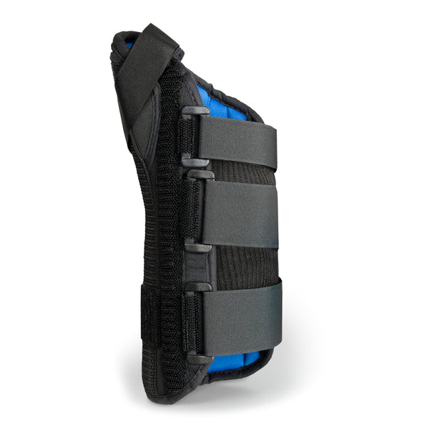 McKesson Wrist Brace with Abducted Thumb Aluminum / Foam / Spandex / Plastic Right Hand Black Small (1159138_EA) 1/EA