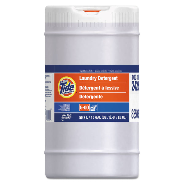 Tide Pro 2x Liquid Laundry Detergent, Original Scent, 15 gal Drum (PPL24205) Each