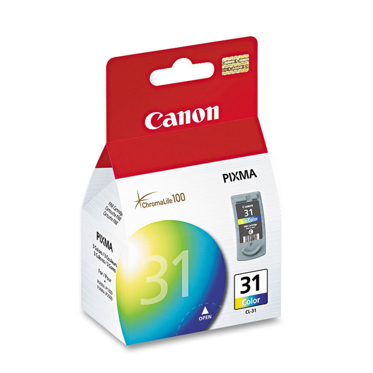 Canon® 1900B002 (CL-31) Ink, Tri-Color (CNMCL31) Each