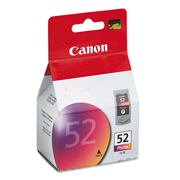 Canon® 0619B002AA (CL-52) Ink, Tri-Color (CNMCL52TRI)