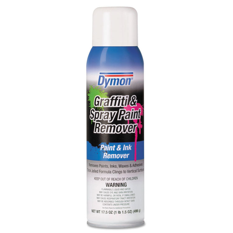 Dymon® Graffiti/Paint Remover, Jelled Formula, 17.5 oz Aerosol Spray (ITW07820) Each