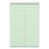 TOPS™ Gregg Steno Pads, Gregg Rule, 80 Green-Tint 6 x 9 Sheets (TOP8021)