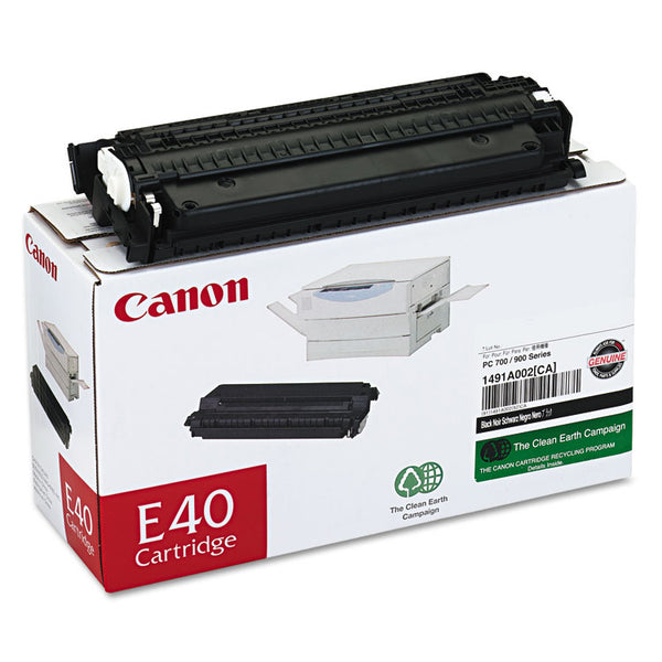 Canon® 1491A002 (E40) Toner, 4,000 Page-Yield, Black (CNME40)