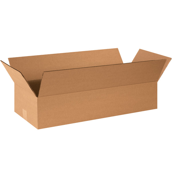 26 x 10 x 4" Flat Corrugated Boxes (26104) Bundle Of 25