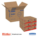 WypAll® L10 Towels, POP-UP Box, 1-Ply, 9 x 10.5, White, 125/Box, 18 Boxes/Carton (KCC05320)