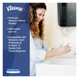 Kleenex® Premiere Center-Pull Towels, Perforated, 1-Ply, 8 x 15, White, 250/Roll, 4 Rolls/Carton (KCC01320)
