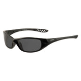 KleenGuard™ V40 HellRaiser Safety Glasses, Black Frame, Smoke Lens (KCC25714) Each