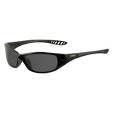 KleenGuard™ V40 HellRaiser Safety Glasses, Black Frame, Smoke Lens (ANS25714) Each