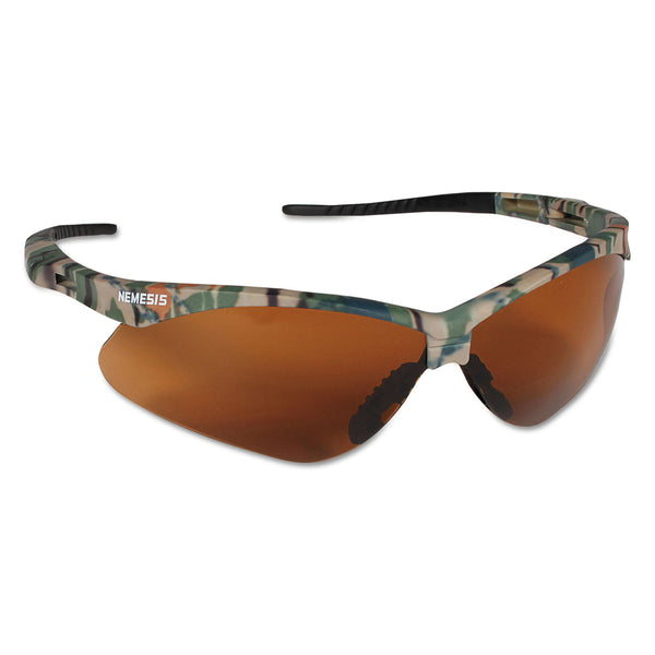 KleenGuard™ Nemesis Safety Glasses, Camo Frame, Bronze Lens (ANS19644) Each