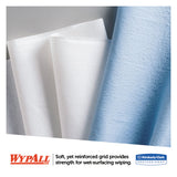 WypAll® L30 Towels, POP-UP Box, 10 x 9.8, White, 120/Box, 10 Boxes/Carton (KCC03086)