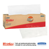 WypAll® L30 Towels, POP-UP Box, 9.8 x 16.4, White, 120/Box, 6 Boxes/Carton (KCC05816) Box of 6