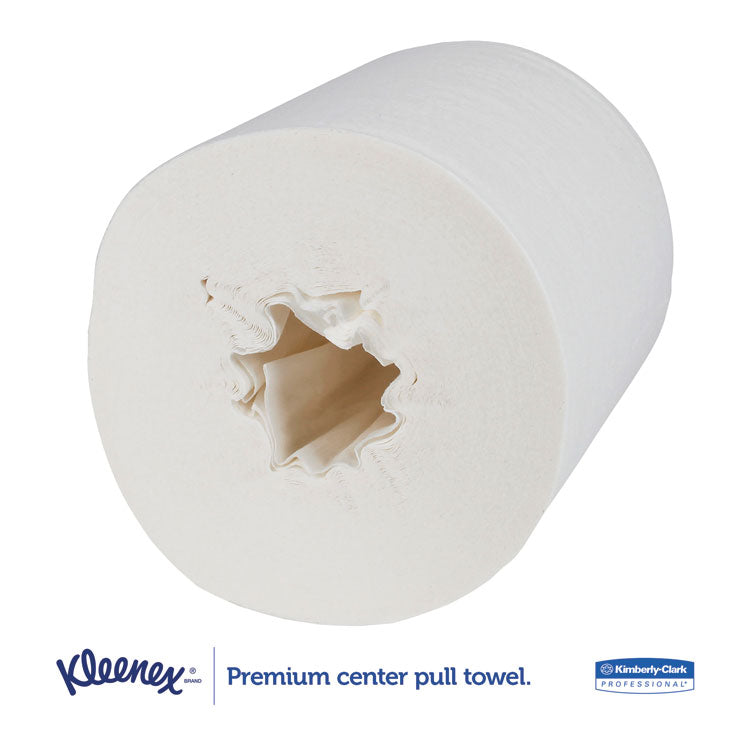 Kleenex® Premiere Center-Pull Towels, Perforated, 1-Ply, 8 x 15, White, 250/Roll, 4 Rolls/Carton (KCC01320)