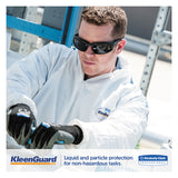 KleenGuard™ A35 Liquid and Particle Protection Coveralls, Zipper Front, Hooded, Elastic Wrists and Ankles, X-Large, White, 25/Carton (ANS38939) Case of 25