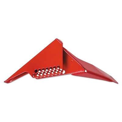 Brady Standard Ball Valve Lockouts, For Handles up to 2 1/10 in W, Red (262-65669) Each