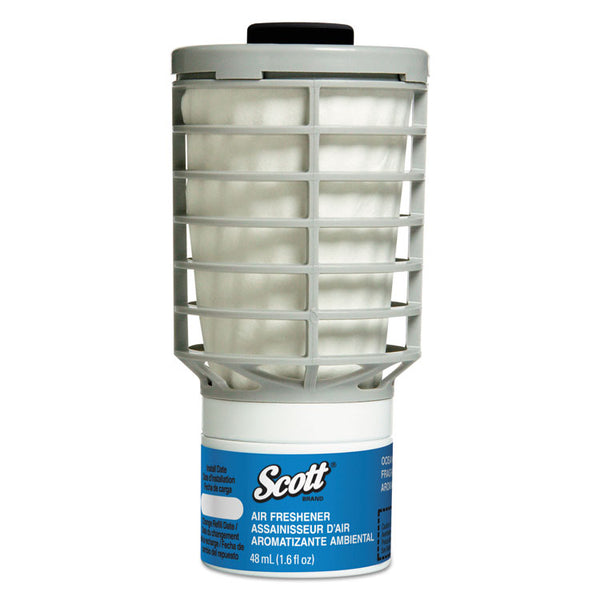 Scott® Essential Continuous Air Freshener Refill, Ocean, 48 mL Cartridge, 6/Carton (KCC91072)