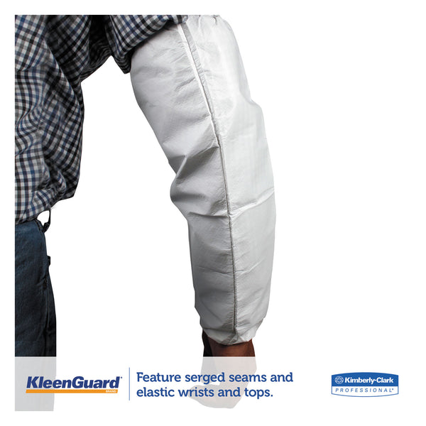 KleenGuard™ A40 Sleeve Protectors, One Size Fits Most, White, 200/Carton (ANS44480) Case of 200