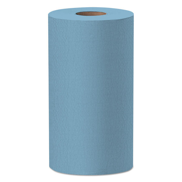 WypAll® General Clean X60 Cloths, Small Roll, 9.8 x 13.4, Blue, 130/Roll, 12 Rolls/Carton (KCC35411)