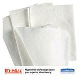 WypAll® General Clean X60 Cloths, 1/4 Fold, 12.5 x 13, White, 76/Box, 12 Boxes/Carton (KCC34865) 12 Boxes of 76