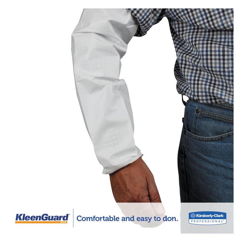 KleenGuard™ A40 Sleeve Protectors, One Size Fits Most, White, 200/Carton (ANS44480) Case of 200