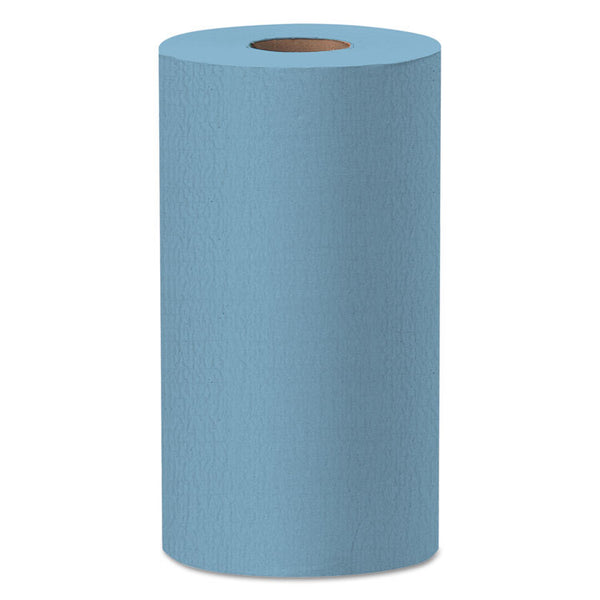 WypAll® General Clean X60 Cloths, Small Roll, 13.5 x 19.6, Blue, 130/Roll, 6 Rolls/Carton (KCC35431)