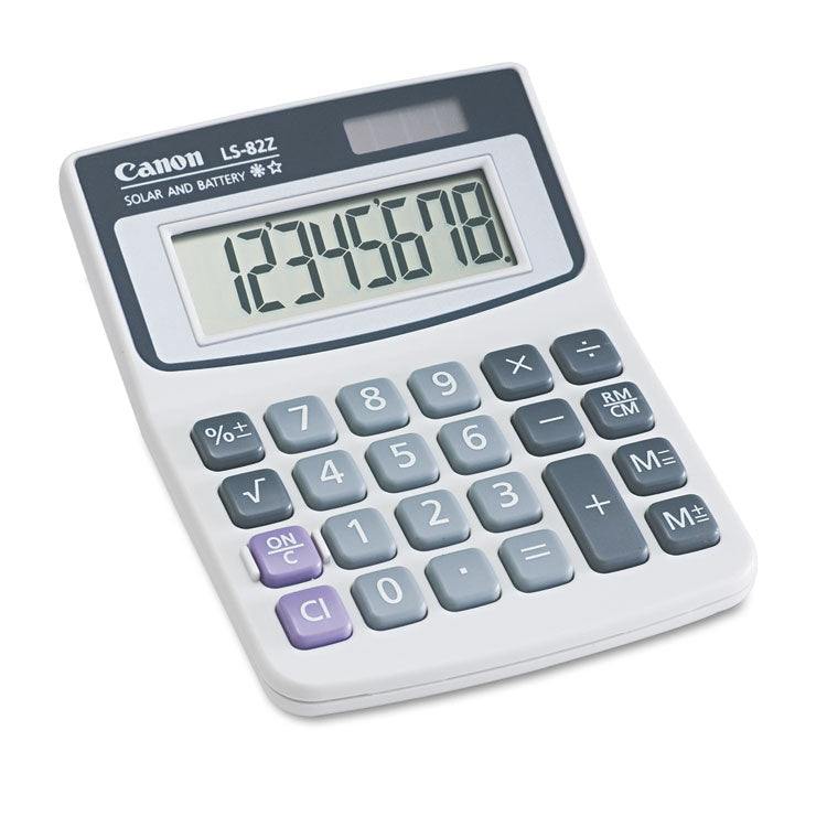 Canon® LS82Z Minidesk Calculator, 8-Digit LCD (CNM4075A007AA)