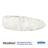 KleenGuard™ A40 Liquid and Particle Protection Shoe Covers, Medium, White, 400/Carton (ANS44492) Case of 400