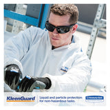 KleenGuard™ A35 Liquid and Particle Protection Coveralls, Zipper Front, Hooded, Elastic Wrists and Ankles, 2X-Large, White, 25/Carton (KCC38941) Case of 25