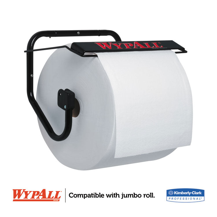 WypAll® Jumbo Roll Dispenser, 16.8 x 8.8 x 10.8, Black (KCC80579) Each