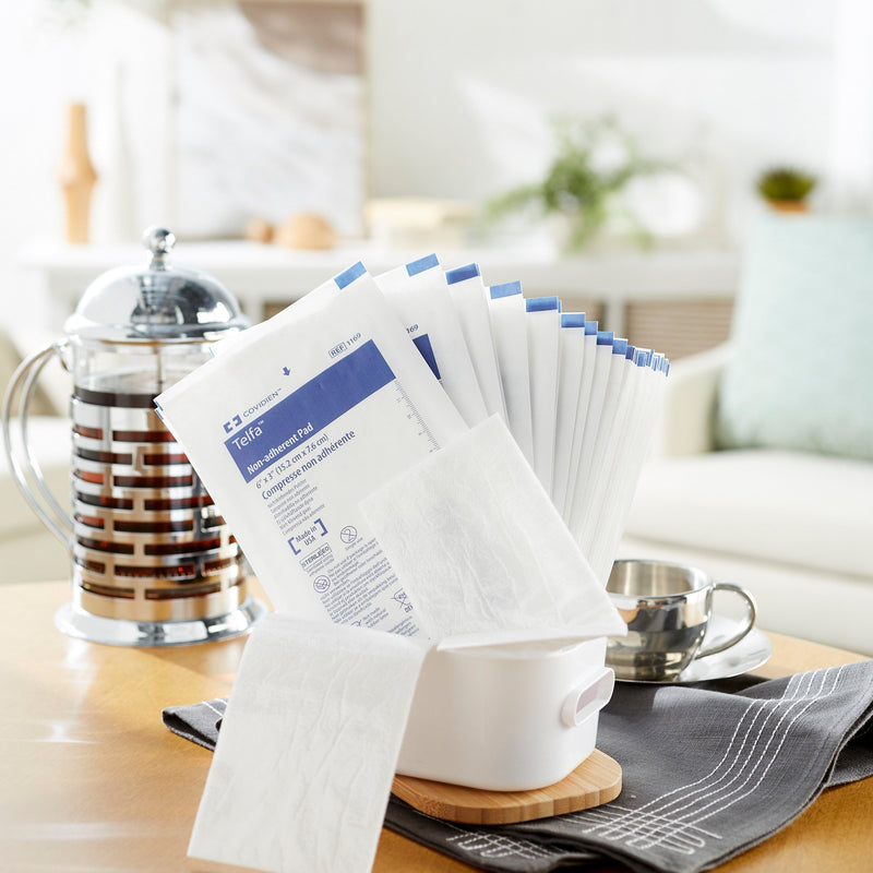 Telfa™ Ouchless Non-Adherent Dressing 3 X 6 Inch Sterile 1 per Pack (9920_EA) 1/EA