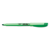 BIC® Brite Liner Highlighter, Assorted Ink Colors, Chisel Tip, Assorted Barrel Colors, 5/Set (BICBLP51WASST) Pack of 5