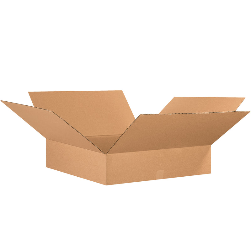 26 x 26 x 8" Flat Corrugated Boxes (26268) Bundle Of 10