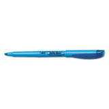 BIC® Brite Liner Highlighter, Assorted Ink Colors, Chisel Tip, Assorted Barrel Colors, 5/Set (BICBLP51WASST) Pack of 5