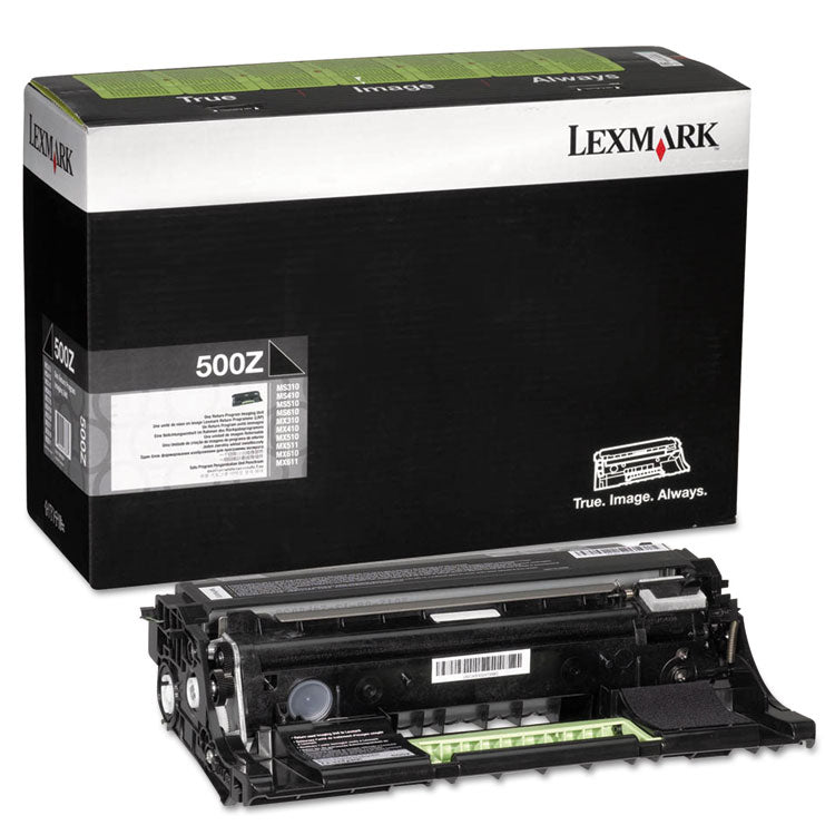 Lexmark™ 50F0Z00 Return Program Drum Unit, 60,000 Page-Yield, Black (LEX50F0Z00)