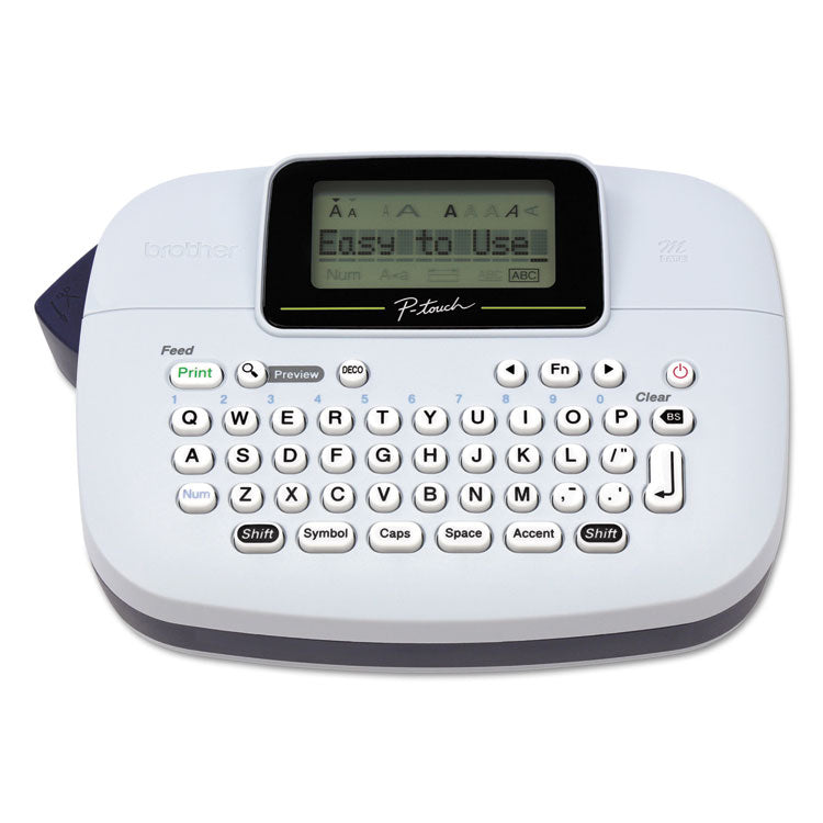 Brother P-Touch® PT-M95 Handy Label Maker, 2 Lines, 4.5 x 6.13 x 2.5 (BRTPTM95)