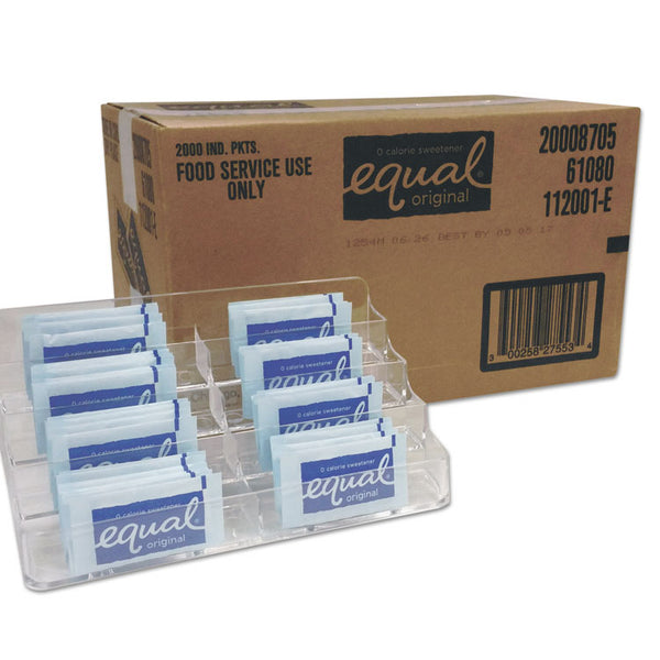 Equal® Zero Calorie Sweetener, 0.035 oz Packet, 2000/Carton (EQL827553) Case of 2000