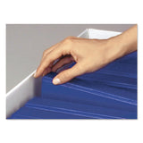 Bankers Box® BINDERBOX Storage Boxes, Letter Files, 13.13" x 20.13" x 12.38", White/Blue, 12/Carton (FEL0073301) Carton of 12