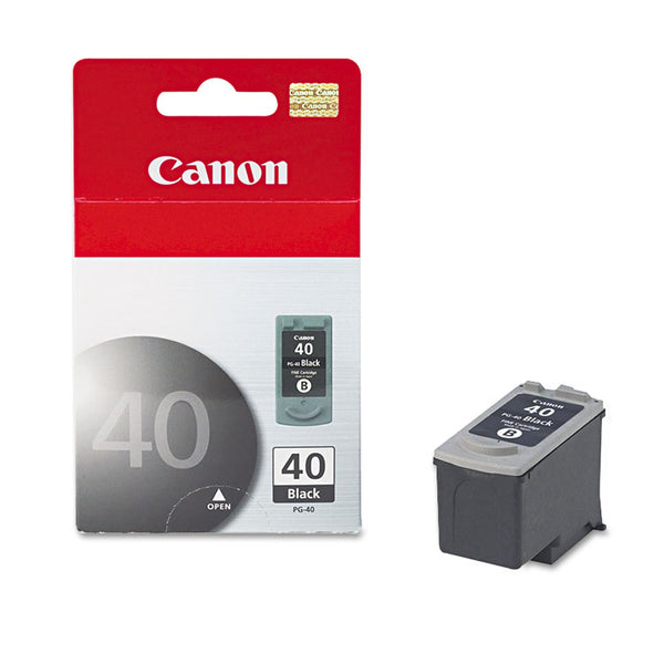 Canon® 0615B002 (PG-40) Ink, 195 Page-Yield, Black (CNMPG40)