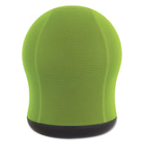 Safco® Zenergy Swivel Ball Chair, Backless, Supports Up to 250 lb, Green Seat, Black Base, Ships in 1-3 Business Days (SAF4760GN) Each