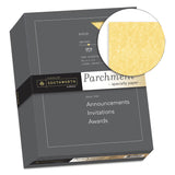 Southworth® Parchment Specialty Paper, 24 lb Bond Weight, 8.5 x 11, Gold, 500/Ream (SOU994C) Box of 500